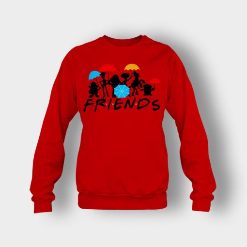 Friends-Toy-Story-Disney-Crewneck-Sweatshirt-Red