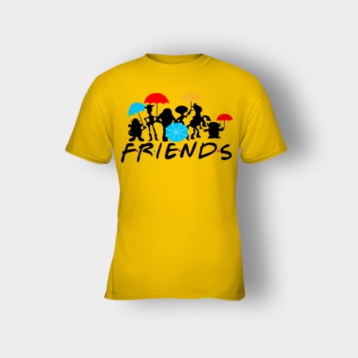 Friends-Toy-Story-Disney-Kids-T-Shirt-Gold