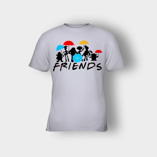 Friends-Toy-Story-Disney-Kids-T-Shirt-Sport-Grey