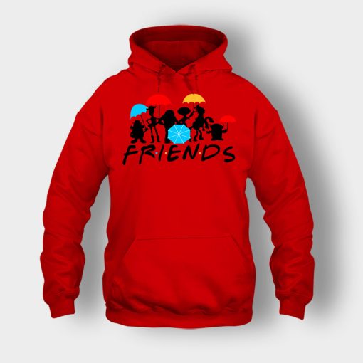 Friends-Toy-Story-Disney-Unisex-Hoodie-Red