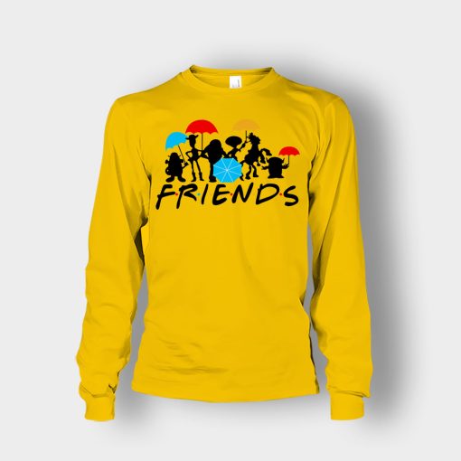 Friends-Toy-Story-Disney-Unisex-Long-Sleeve-Gold