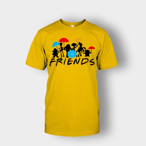 Friends-Toy-Story-Disney-Unisex-T-Shirt-Gold