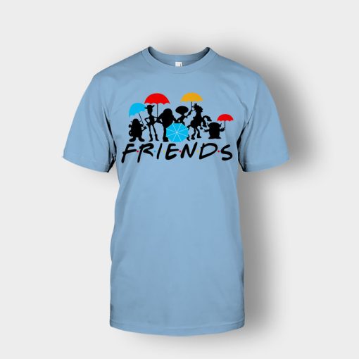 Friends-Toy-Story-Disney-Unisex-T-Shirt-Light-Blue