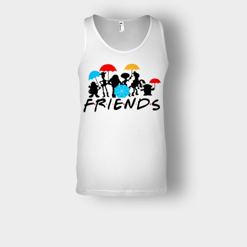 Friends-Toy-Story-Disney-Unisex-Tank-Top-White