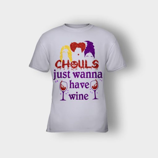 Ghouls-Just-Wanna-Have-Wine-Disney-Hocus-Pocus-Inspired-Kids-T-Shirt-Sport-Grey