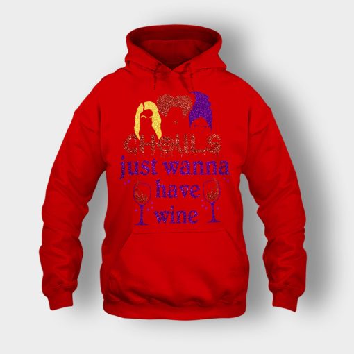 Ghouls-Just-Wanna-Have-Wine-Disney-Hocus-Pocus-Inspired-Unisex-Hoodie-Red