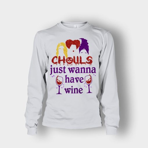 Ghouls-Just-Wanna-Have-Wine-Disney-Hocus-Pocus-Inspired-Unisex-Long-Sleeve-Ash