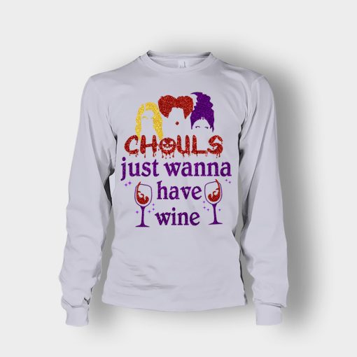 Ghouls-Just-Wanna-Have-Wine-Disney-Hocus-Pocus-Inspired-Unisex-Long-Sleeve-Sport-Grey
