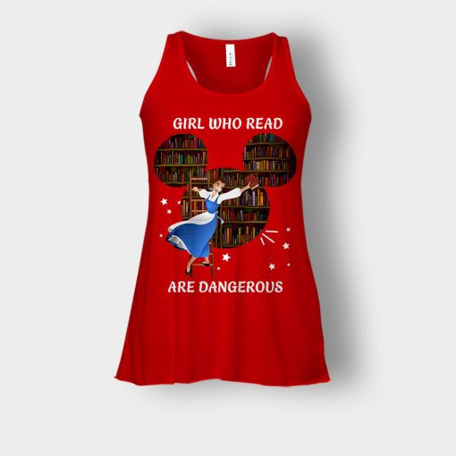 Girls-Who-Read-Disney-Beauty-And-The-Beast-Bella-Womens-Flowy-Tank-Red