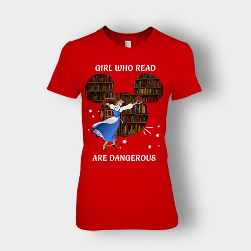 Girls-Who-Read-Disney-Beauty-And-The-Beast-Ladies-T-Shirt-Red