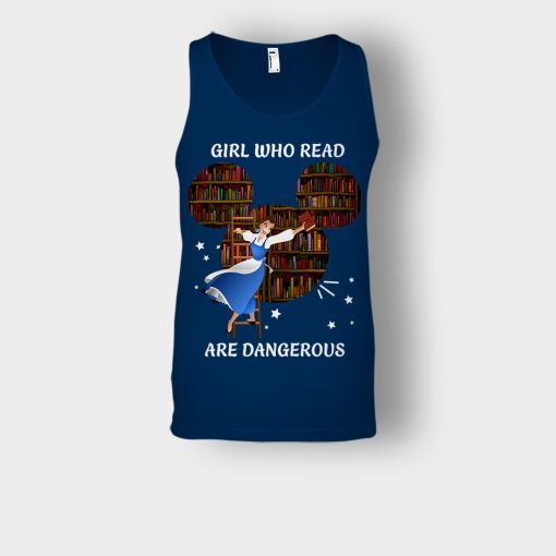 Girls-Who-Read-Disney-Beauty-And-The-Beast-Unisex-Tank-Top-Navy