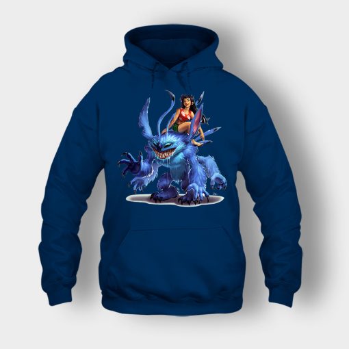 Graphic-Art-Disney-Lilo-And-Stitch-Unisex-Hoodie-Navy