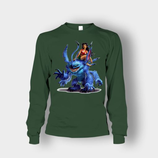 Graphic-Art-Disney-Lilo-And-Stitch-Unisex-Long-Sleeve-Forest