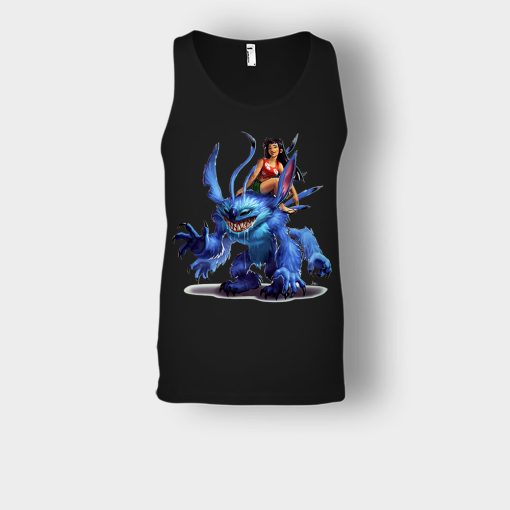 Graphic-Art-Disney-Lilo-And-Stitch-Unisex-Tank-Top-Black