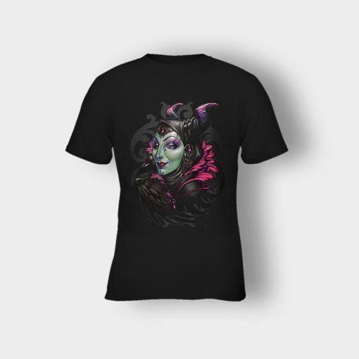 Graphic-Art-Disney-Maleficient-Inspired-Kids-T-Shirt-Black