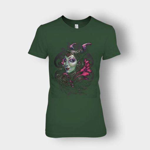 Graphic-Art-Disney-Maleficient-Inspired-Ladies-T-Shirt-Forest