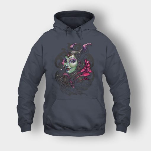 Graphic-Art-Disney-Maleficient-Inspired-Unisex-Hoodie-Dark-Heather