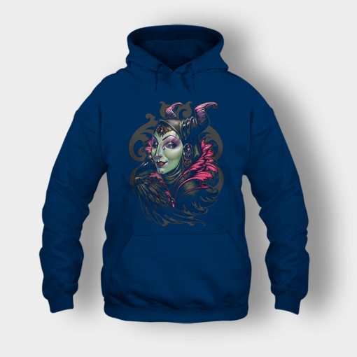 Graphic-Art-Disney-Maleficient-Inspired-Unisex-Hoodie-Navy