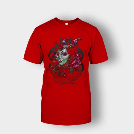 Graphic-Art-Disney-Maleficient-Inspired-Unisex-T-Shirt-Red