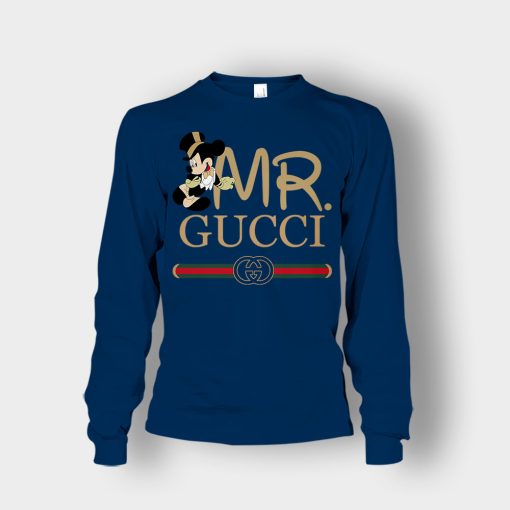 Gucci-Couple-Disney-Mickey-Valentines-Day-Unisex-Long-Sleeve-Navy