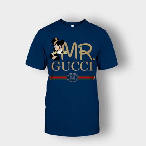 Gucci-Couple-Disney-Mickey-Valentines-Day-Unisex-T-Shirt-Navy