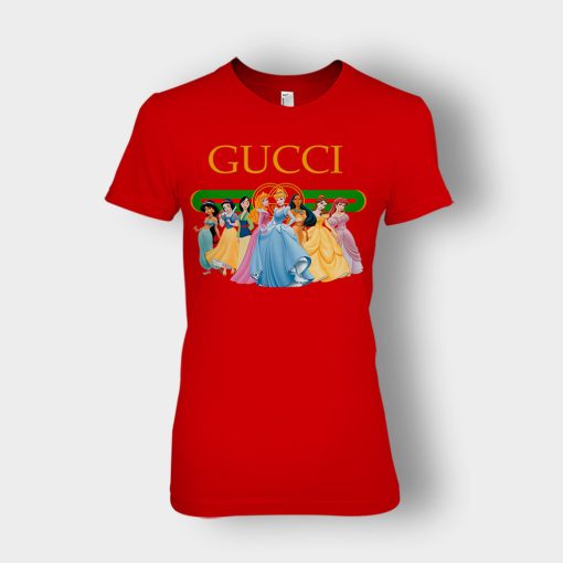Gucci-Disney-Princess-Aurora-Jasmin-Cinderella-Belle-Snow-White-Ladies-T-Shirt-Red