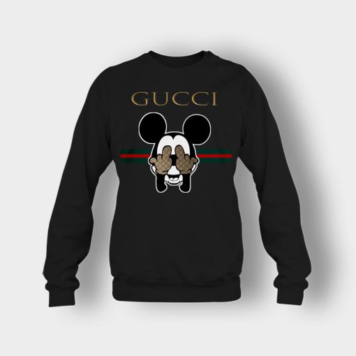 Gucci-Funny-Mickey-Mouse-Disney-Crewneck-Sweatshirt-Black