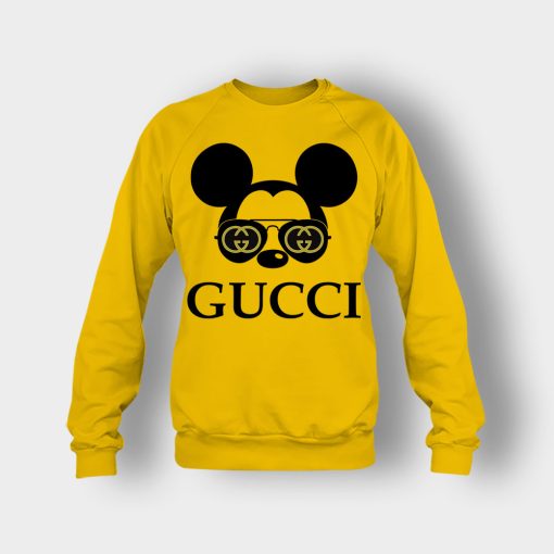 Gucci-Mickey-Mouse-Glasses-Disney-Crewneck-Sweatshirt-Gold