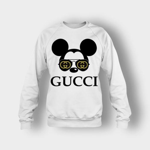 Gucci-Mickey-Mouse-Glasses-Disney-Crewneck-Sweatshirt-White