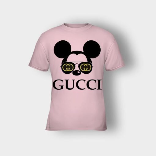 Gucci-Mickey-Mouse-Glasses-Disney-Kids-T-Shirt-Light-Pink