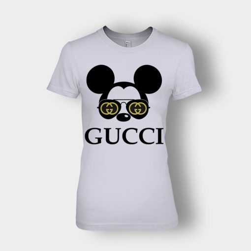 Gucci-Mickey-Mouse-Glasses-Disney-Ladies-T-Shirt-Sport-Grey