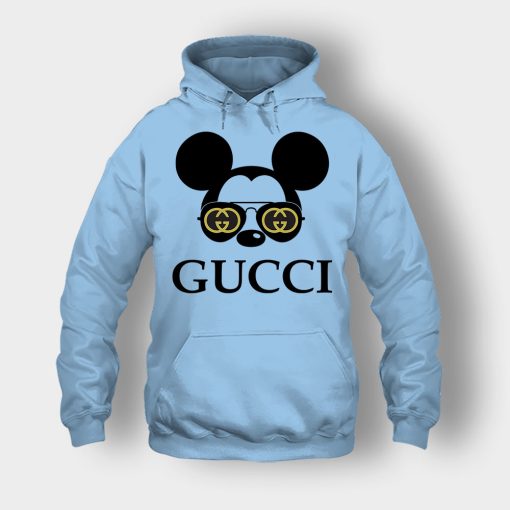 Gucci-Mickey-Mouse-Glasses-Disney-Unisex-Hoodie-Light-Blue