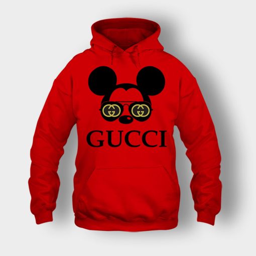 Gucci-Mickey-Mouse-Glasses-Disney-Unisex-Hoodie-Red