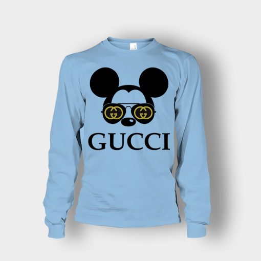 Gucci-Mickey-Mouse-Glasses-Disney-Unisex-Long-Sleeve-Light-Blue