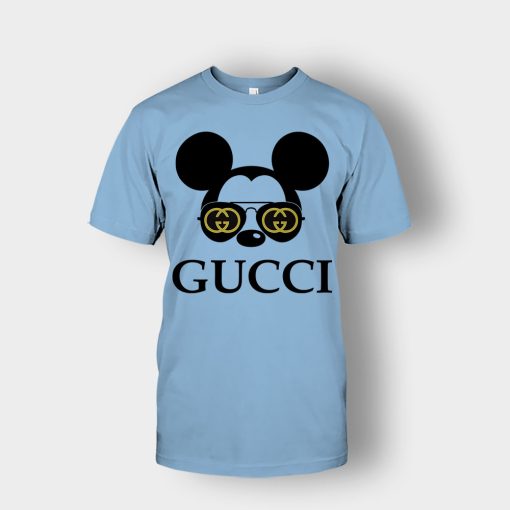 Gucci-Mickey-Mouse-Glasses-Disney-Unisex-T-Shirt-Light-Blue