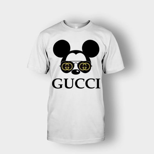 Gucci-Mickey-Mouse-Glasses-Disney-Unisex-T-Shirt-White