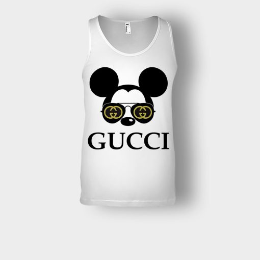 Gucci-Mickey-Mouse-Glasses-Disney-Unisex-Tank-Top-White