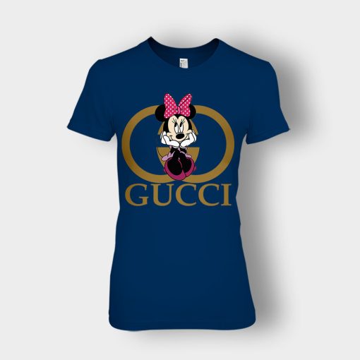 Gucci-Walt-Disney-Minnie-Mouse-Gang-Ladies-T-Shirt-Navy