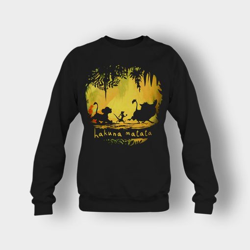 Hakuna-Matata-The-Lion-King-Disney-Inspired-Crewneck-Sweatshirt-Black