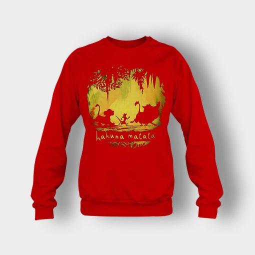 Hakuna-Matata-The-Lion-King-Disney-Inspired-Crewneck-Sweatshirt-Red