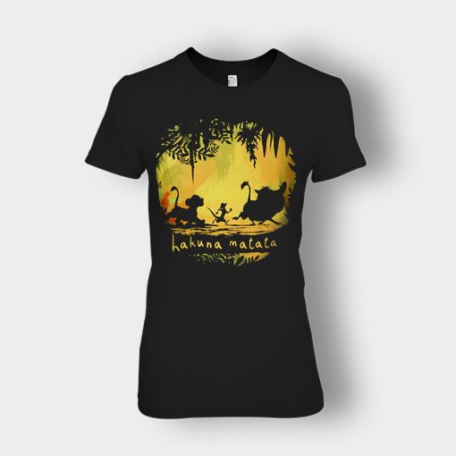 Hakuna-Matata-The-Lion-King-Disney-Inspired-Ladies-T-Shirt-Black