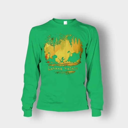 Hakuna-Matata-The-Lion-King-Disney-Inspired-Unisex-Long-Sleeve-Irish-Green