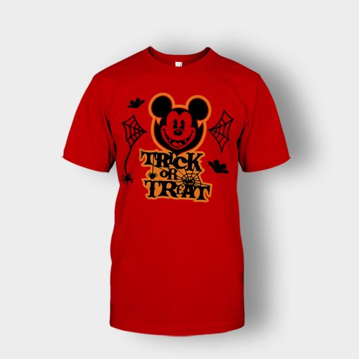 Halloween-Trick-Or-Treat-Disney-Mickey-Inspired-Unisex-T-Shirt-Red