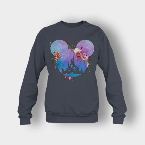 Head-Floral-Disney-Mickey-Inspired-Crewneck-Sweatshirt-Dark-Heather