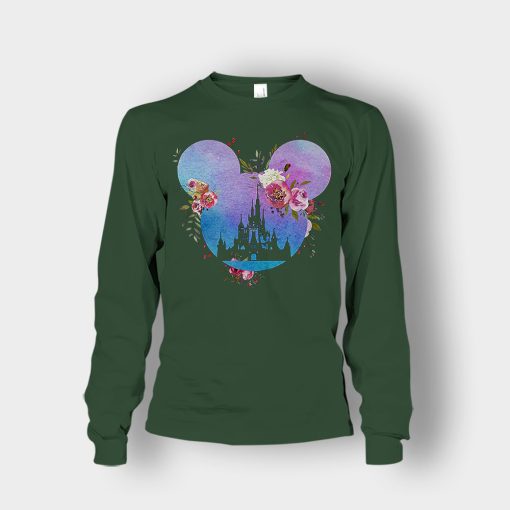 Head-Floral-Disney-Mickey-Inspired-Unisex-Long-Sleeve-Forest