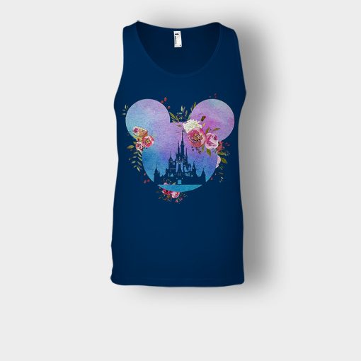 Head-Floral-Disney-Mickey-Inspired-Unisex-Tank-Top-Navy