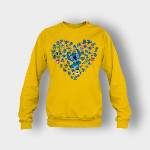 Heart-Lover-Disney-Lilo-And-Stitch-Crewneck-Sweatshirt-Gold