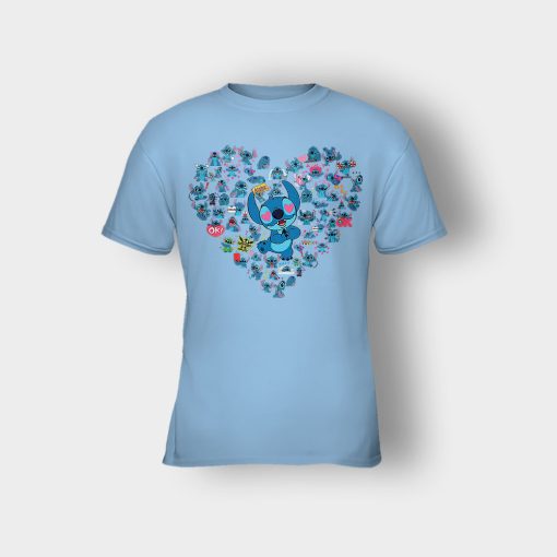 Heart-Lover-Disney-Lilo-And-Stitch-Kids-T-Shirt-Light-Blue
