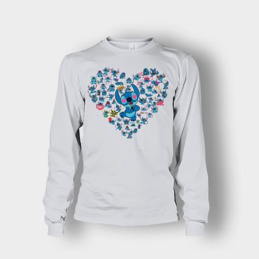 Heart-Lover-Disney-Lilo-And-Stitch-Unisex-Long-Sleeve-Ash