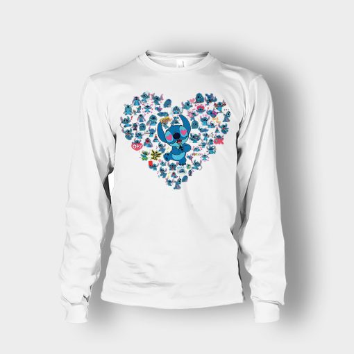 Heart-Lover-Disney-Lilo-And-Stitch-Unisex-Long-Sleeve-White